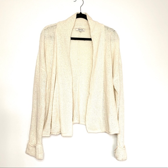 MADEWELL Open Crop Cardigan Sweater - Picture 2 of 6